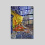 Wallity Cuadro decorativo de cristal templado Multicolor 50 x 70 cm